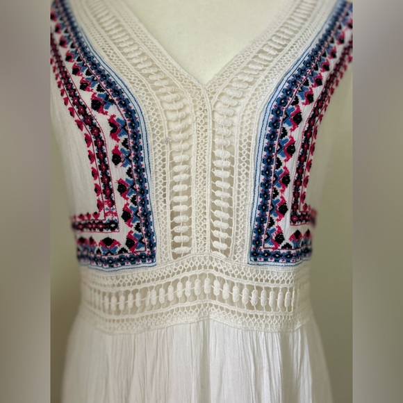 Spense Embroidered Gauzy lace Maxi Dress  romantic summer dress - Picture 3 of 10